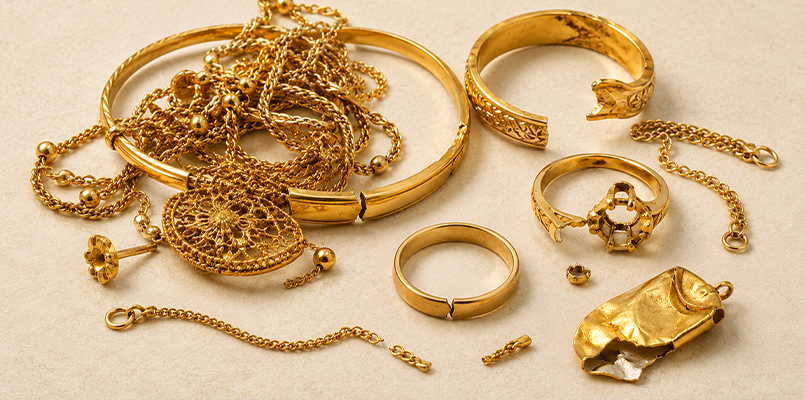 Can You Sell Broken, Damaged or Unused Gold Jewellery?