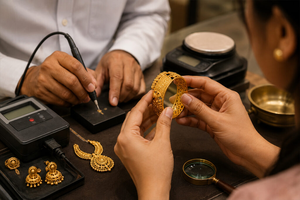 How to Check Gold Purity before Selling: BIS Hallmark, Karat & Testing Explained