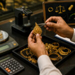 Gold Buyers Calculate Old Jewellery